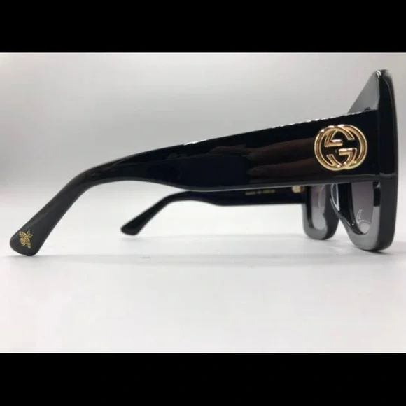 GUCCI OVERSIZED SQUARE SUNGLASSES NWOT - Picture 4 of 11